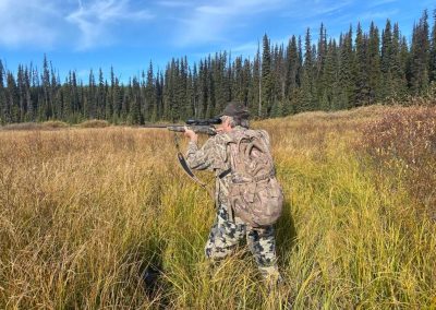 Hunter shoots at Goat