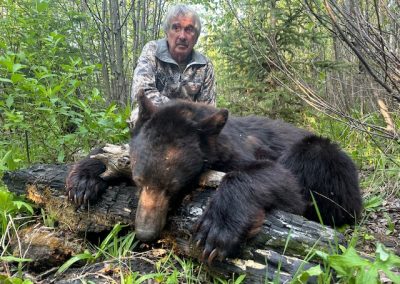 Hunter with Bear