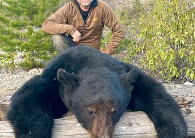Hunter with Bear