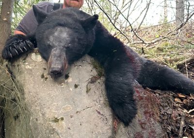 Hunter with Bear