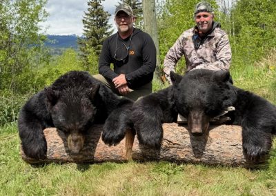 Hunters with Bear in BC