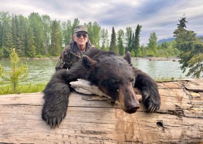 Hunter with Bear
